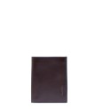  Piquadro - Portafoglio uomo verticale con porta monete, porta