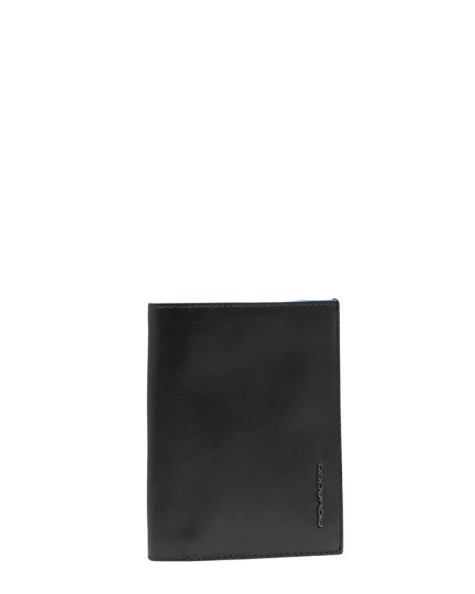  Piquadro - Portafoglio uomo verticale con porta monete, porta