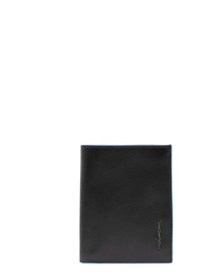  Piquadro - Portafoglio uomo verticale con porta monete, porta 2
