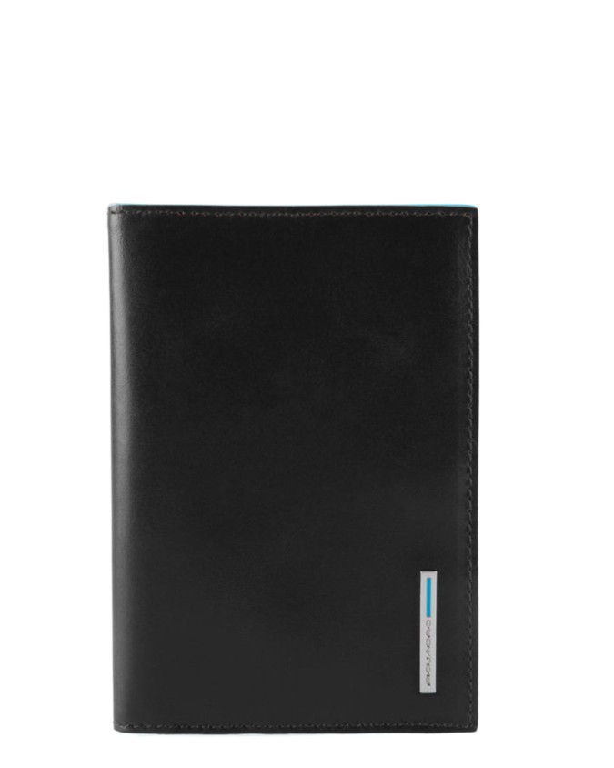  Piquadro - Porta passaporto in pelle unisex Blue Square