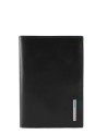  Piquadro - Porta passaporto in pelle unisex Blue Square