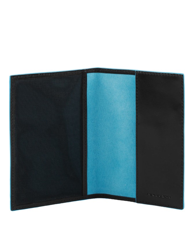 Piquadro - Porta passaporto in pelle unisex Blue Square