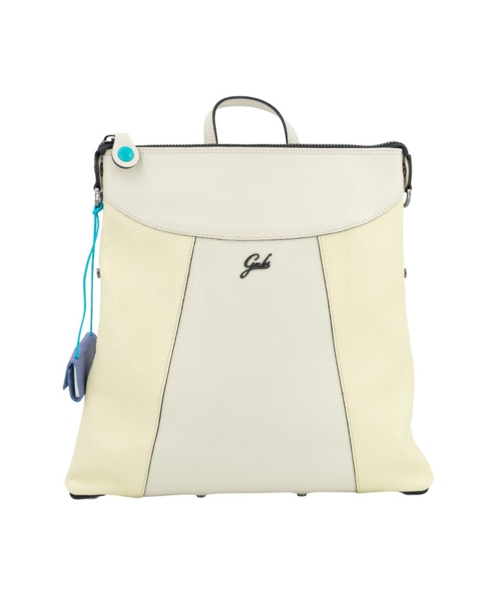  Gabs - Zaino donna trasformabile in pelle bicolor Tg. 