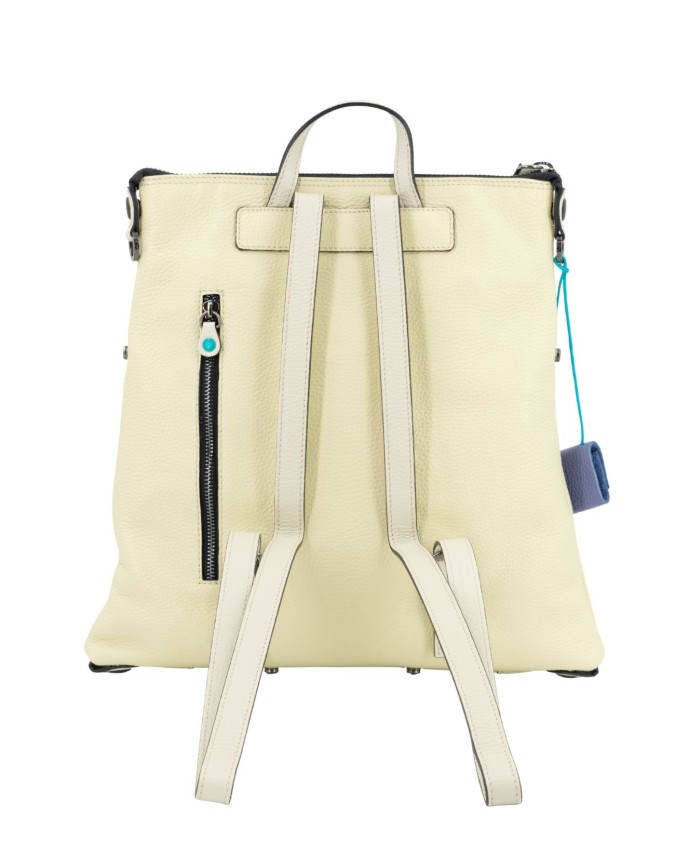  Gabs - Zaino donna trasformabile in pelle bicolor Tg. 