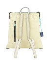  Gabs - Zaino donna trasformabile in pelle bicolor Tg. 