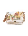  Ynot - Borsa pattina in ecopelle stampa città Yesbag