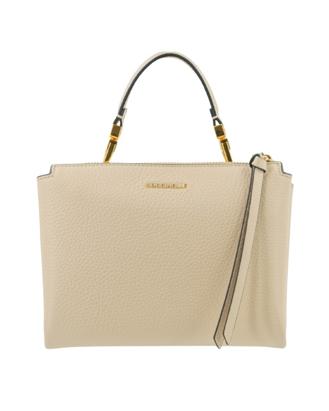  Coccinelle - Borsa a mano piccola a due scomparti in pelle