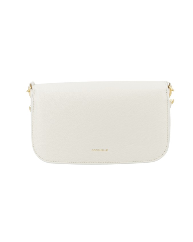  Coccinelle - Borsa a spalla e a tracolla in pelle con patta