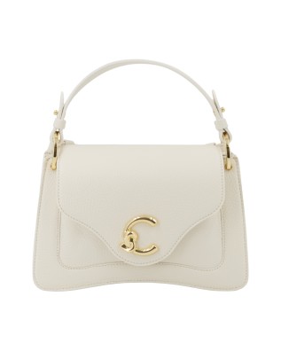  Coccinelle – Borsa a mano in pelle con patta piccola C-ME