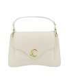  Coccinelle – Borsa a mano in pelle con patta media C-ME