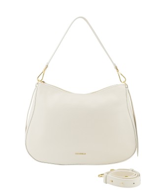 Coccinelle - Medium-sized leather shoulder bag with a shoulder