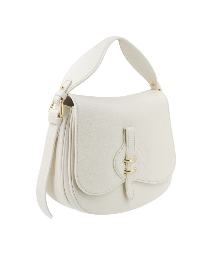  Coccinelle - Borsa a mano in pelle con tracolla e patta medium