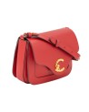  Coccinelle - Borsa a tracolla in pelle con patta Small C-ME
