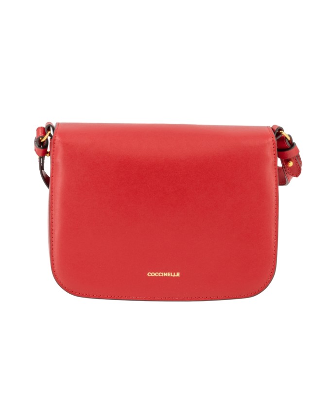  Coccinelle - Borsa a tracolla in pelle con patta Small C-ME