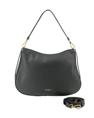 Coccinelle - Nory Leather Shoulder Bag with Shoulder Strap