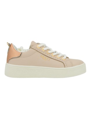 Ynot – Damen-Sneaker aus Leder mit Schmuckdetail