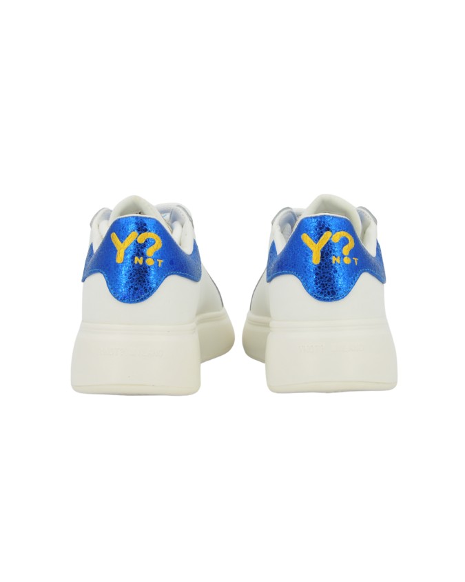  Ynot - Sneakers Donna in Pelle con Dettaglio Gioiello Queen