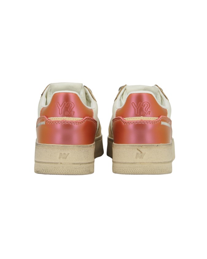  Ynot - Sneakers Donna Basse in Pelle