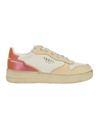 Ynot - Women's Low-Top Leather Sneakers