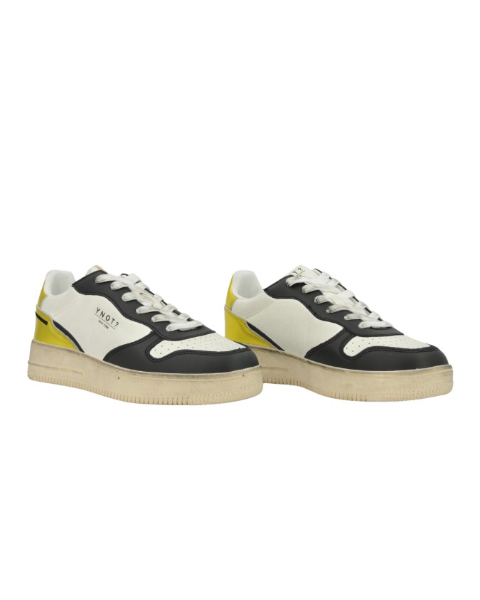  Ynot - Sneakers Donna Basse in Pelle