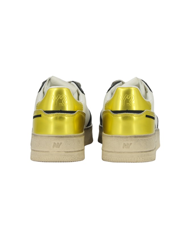  Ynot - Sneakers Donna Basse in Pelle