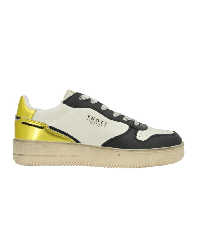  Ynot - Sneakers Donna Basse in Pelle