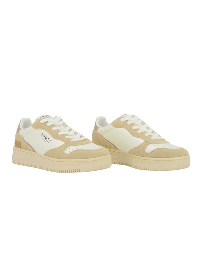  Ynot - Sneakers Donna Basse in Pelle