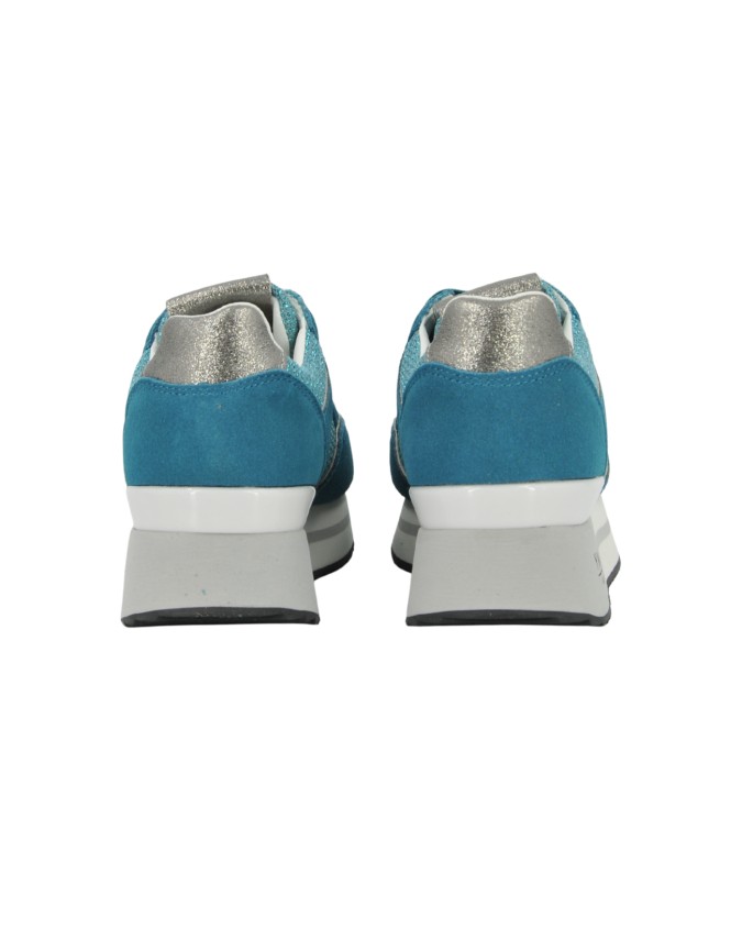  Ynot - Sneakers Donna Platform in Pelle Scamosciata