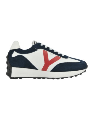  Ynot - Sneakers Uomo in Pelle Scamosciata e Tessuto