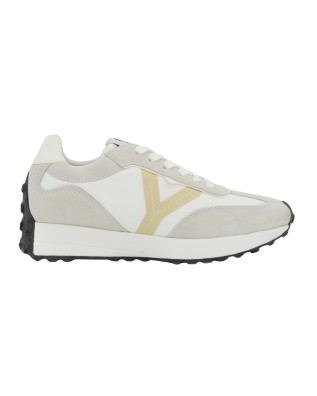  Ynot - Sneakers Uomo in Pelle Scamosciata e Tessuto