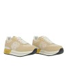  Ynot - Sneakers Donna Platform in Pelle e Tessuto