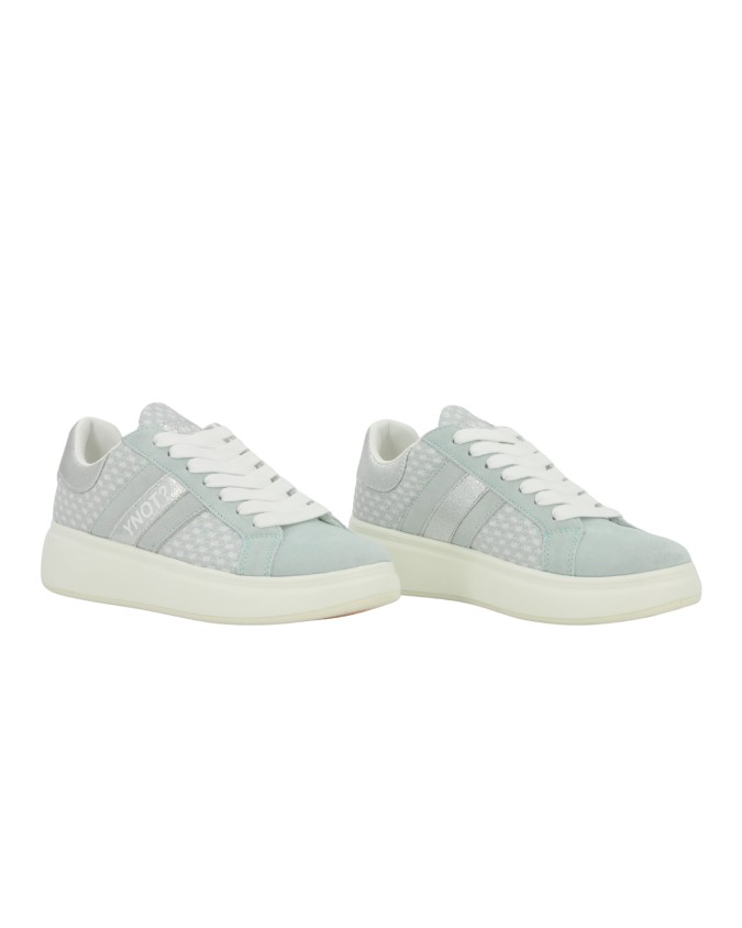  Ynot - Sneakers Donna in Pelle Scamosciata