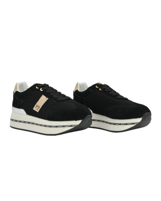  Ynot - Sneakers Donna Platform in Pelle Scamosciata 2