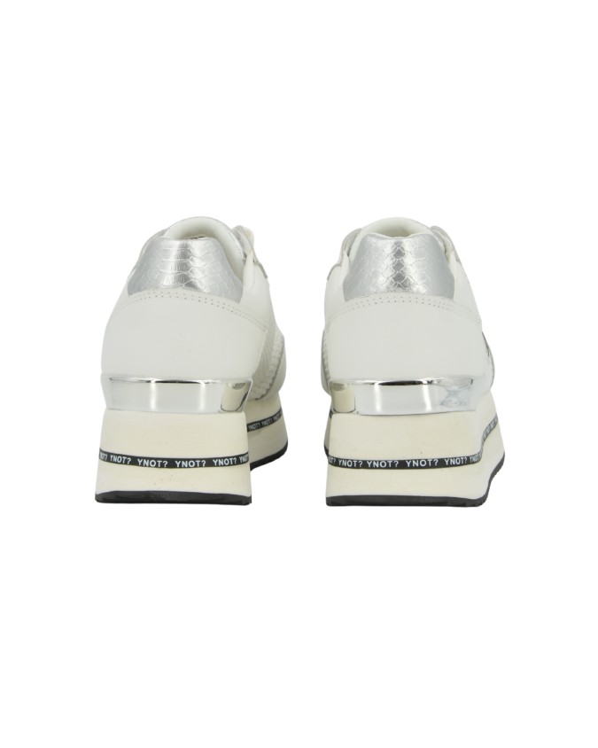  Ynot - Sneakers Donna Platform in Pelle Scamosciata