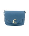  Coccinelle – Borsa a tracolla in pelle con patta C-ME