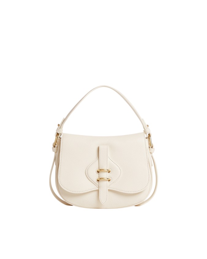  Coccinelle - Borsa a mano in pelle con tracolla e patta small
