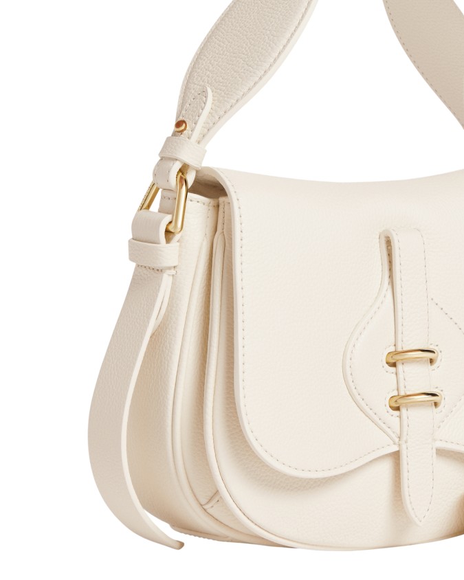  Coccinelle - Borsa a mano in pelle con tracolla e patta small