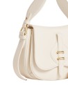  Coccinelle - Borsa a mano in pelle con tracolla e patta small