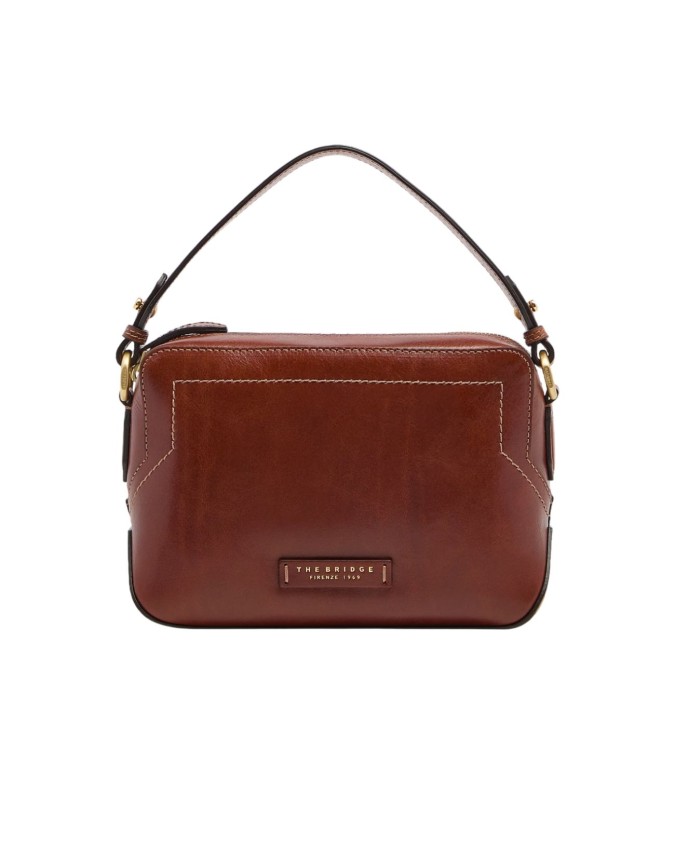 The Bridge - Borsa a mano in pelle con tracolla Larissa