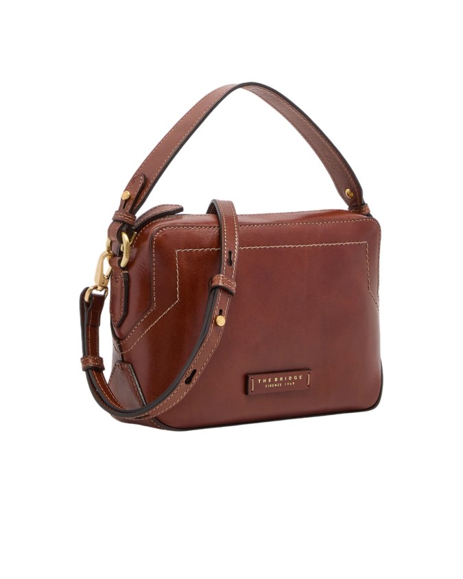  The Bridge - Borsa a mano in pelle con tracolla Larissa