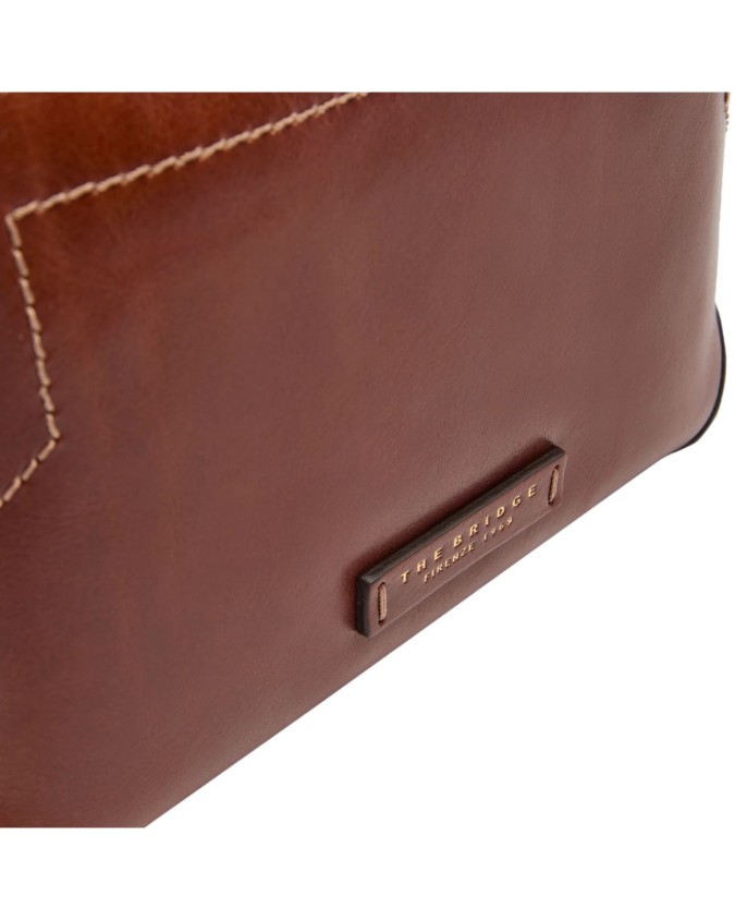 The Bridge - Borsa a mano in pelle con tracolla Larissa