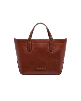 The Bridge - Borsa a mano in pelle con tracolla removibile Larissa