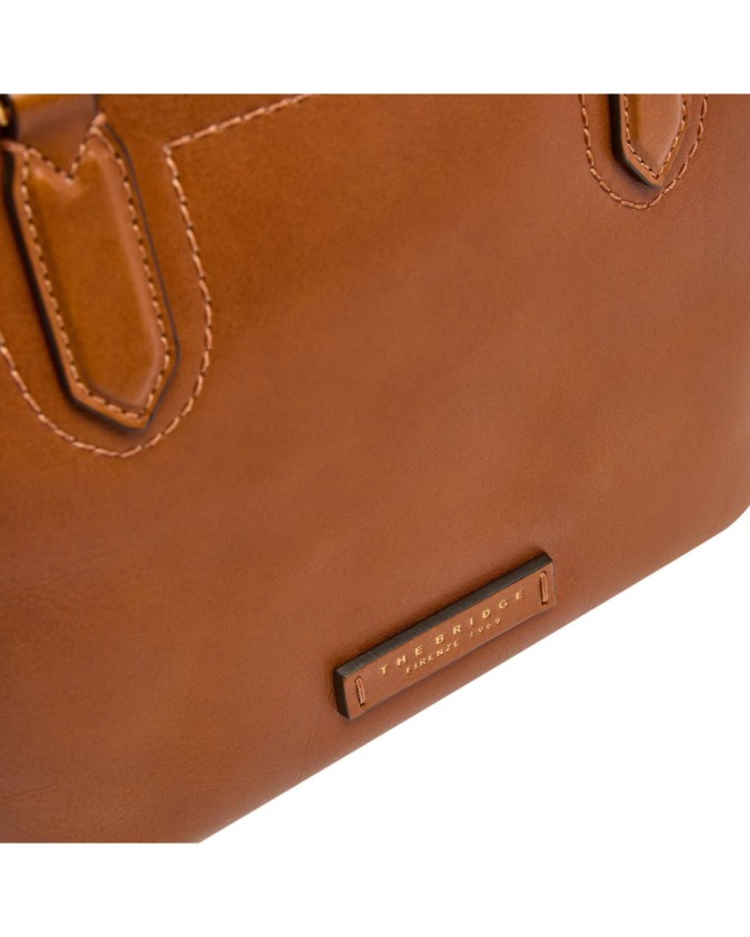  The Bridge - Borsa a mano in pelle con tracolla removibile