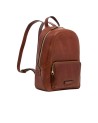  The Bridge - Zaino donna in pelle con tasca frontale Larissa