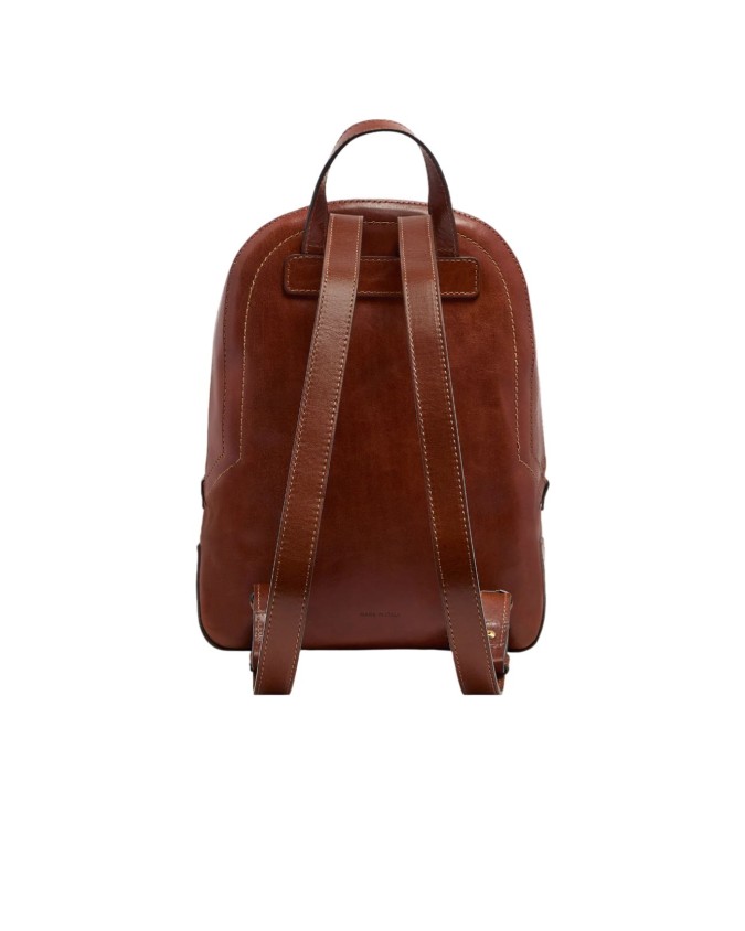  The Bridge - Zaino donna in pelle con tasca frontale Larissa