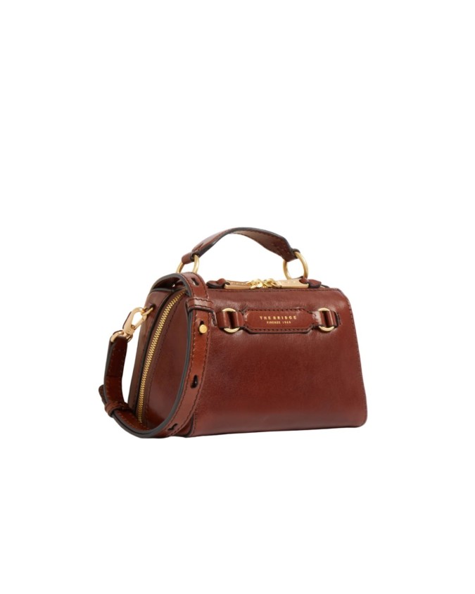  The Bridge - Borsa a mano piccola in pelle con tracolla