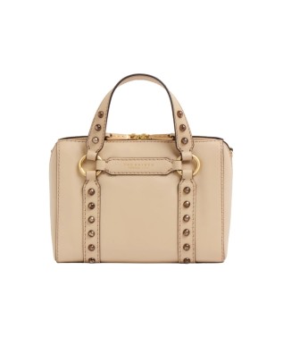 The Bridge - Borsa a mano in pelle con borchie e tracolla Laura Wow