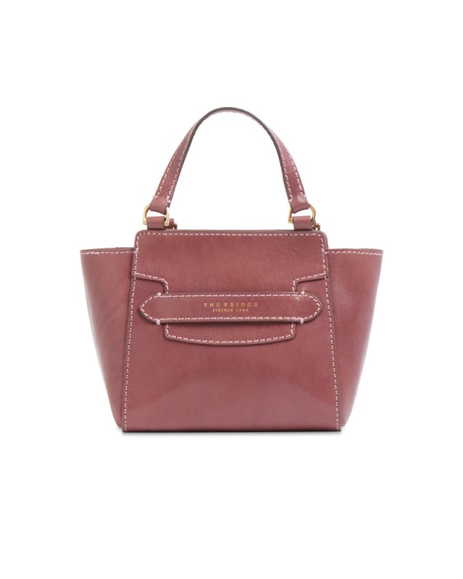 The Bridge - Borsa a mano in pelle con doppio manico e