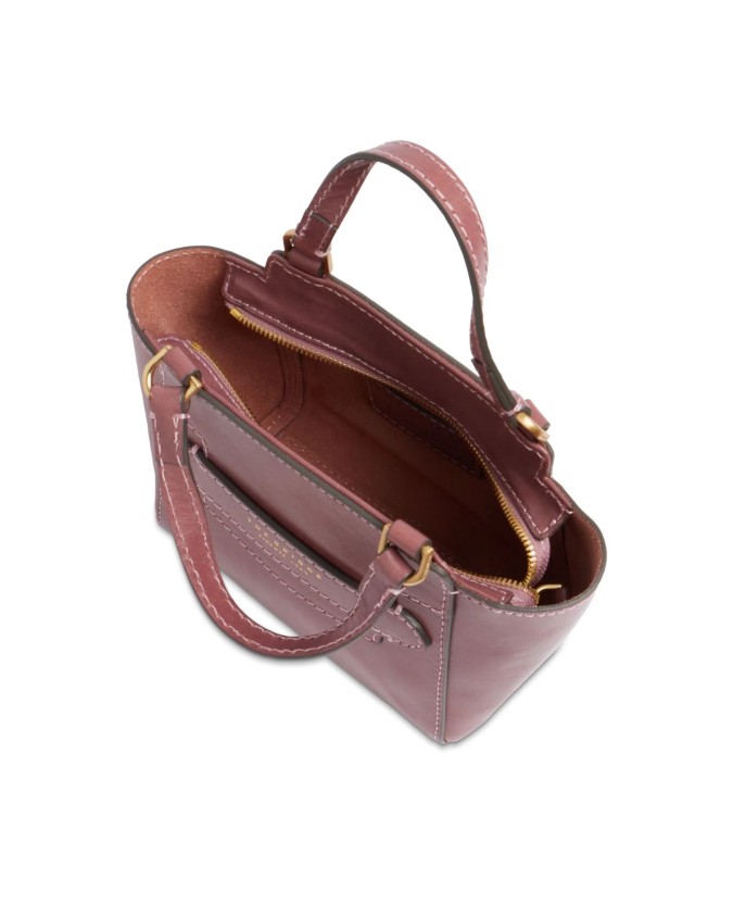  The Bridge - Borsa a mano in pelle con doppio manico e