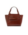  The Bridge - Borsa a mano in pelle con doppio manico e